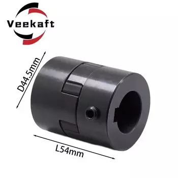 Муфта Veekaft L-типа стальная 10/12/14/16/18/20/22/25 мм