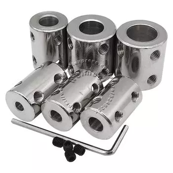 Муфта вала Welmeet 3 мм/3,17 мм/4 мм/5 мм/6 мм/6,35 мм/7 мм/8 мм/10 мм/12 мм