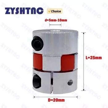 Муфта вала ZYSHTNC D20L25