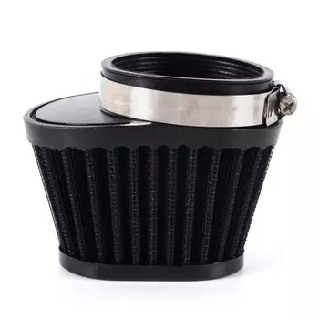 MUGE-Универсальный воздушный фильтр очиститель Овальный Круглый конусный зажим 51 мм/55 мм/60 мм для мотоцикла автомобиля мини-велосипеда OFI100