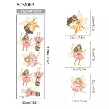 Мультфильм наклейки для стен Sproutfox