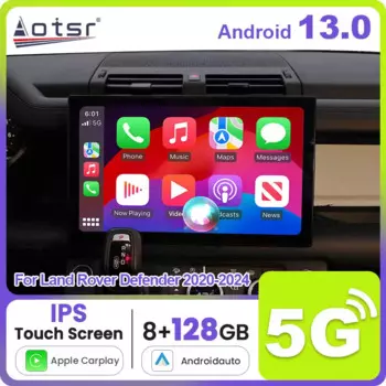 Мультимедийная магнитола для Land Rover Defender 13,3-13,0, 2020 дюйма, Android 2024