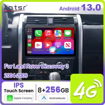 Мультимедийная магнитола для Land Rover Discovery 3 13,3-13,0, 2004 дюйма, Android 2009