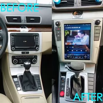 Мультимедийная система Tesla для Volkswagen VW Passat CC b6 b7, стерео-система на Android, с видеопроигрывателем, GPS-Навигатором, 4G, Wi-Fi