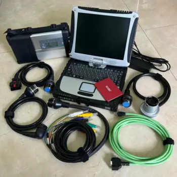 Мультиплексор MB Star C5 Car Truck SD Connect C5 DOIP WIFI Diagnosis с программным обеспечением SSD в диагностическом инструменте ноутбука CF-19