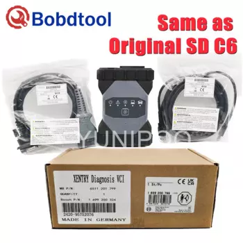 Мультиплексор OEM MB star C6 DoIP с диагностическим инструментом XENTRY DAS Zenzefi DTS Vediamo EPC WIS для грузовика/автомобиля, такой же, как оригинальный SD C6