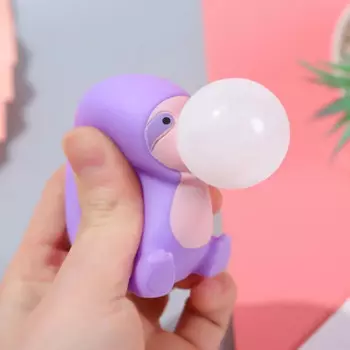 Мультяшная игрушка-пузырь сжиманием, животное, щепотка, музыкальная вентиляционная декомпрессия, декомпрессионная кукла, игрушка