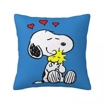 Мультяшная подушка Снупи из бархата MINISO