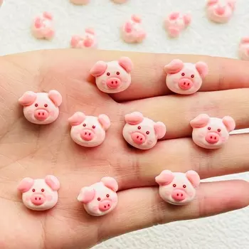 Мультяшные фигурки поросят из полимера MATE BIRDS