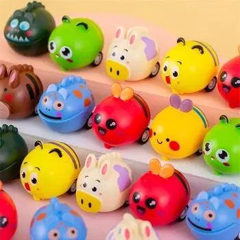 Мультяшные машинки-оттяжки, 12/30 шт.