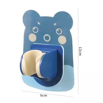 Мультяшный самоклеящийся кронштейн для душевой лейки, универсальный регулируемый стабильный вращающийся держатель для ванной комнаты, подвесной держатель для детей