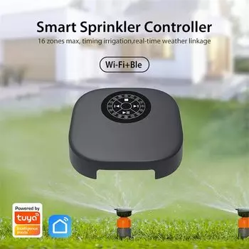 mumubiz Tuya WiFi BLE Smart Sprinkler Controller 16 Zone