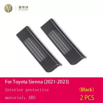 MUQSHI Защитная крышка для автомобильного интерьера воздуховыпускного отверстия, задний кондиционер, пылезащитные аксессуары, установка для Toyota Sienna 2021-2024