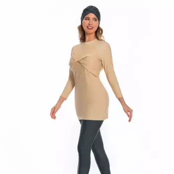 Мусульманский купальник буркини хиджаб купальник женский скромный купальный костюм консервативная одежда исламский купальный костюм женская пляжная одежда