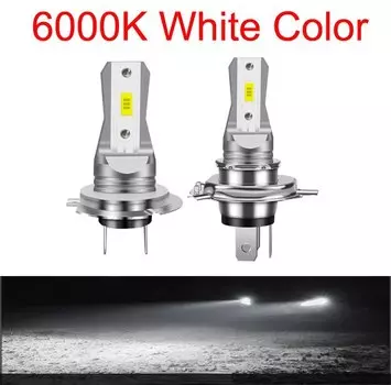 Muxall Мини светодиодный турбо лампада H4 H7 H11 светодиодный автомобилей головной светильник 80W 12000LM 3000K 6500K H1 H3 9005 HB3 HB4 Автомобильная Противо-Туманная светильник лампочка