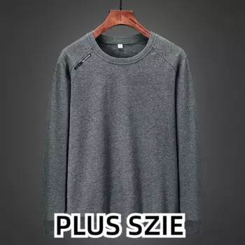 Мужская Базовая куртка, спортивный и удобный топ большого размера, Мужская футболка на весну и осень