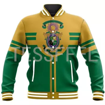 Мужская бейсбольная куртка-бомбер в стиле ретро