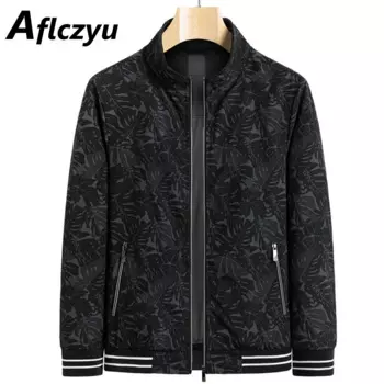 Мужская бейсбольная куртка, демисезонные куртки с воротником-стойкой, пальто, Мужская модная повседневная куртка с рисунком, верхняя одежда