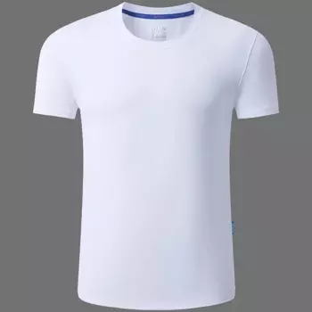 Мужская быстросохнущая футболка-поло с круглым вырезом и коротким рукавом