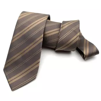 Мужская деловая рубашка в полоску, с принтом, 8 см