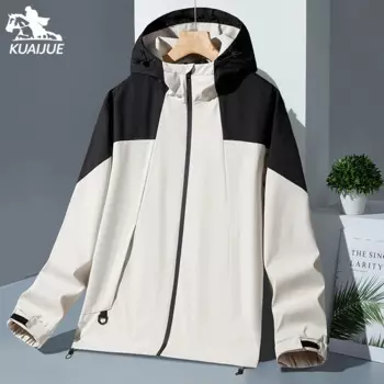 Мужская демисезонная куртка, Новая ветровка, мужские куртки, однотонная женская повседневная куртка, Мужской Размер 7XL 8XL 005