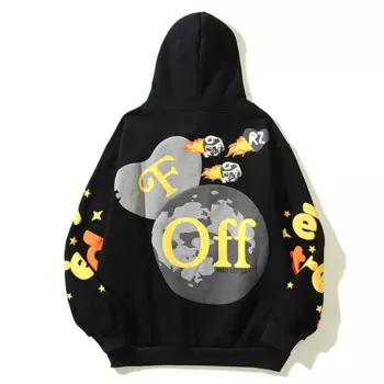 Мужская Флисовая Толстовка с капюшоном и боковыми карманами