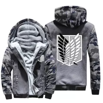 Мужская Флисовая Толстовка с капюшоном и принтом, на молнии