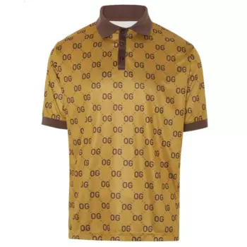 Мужская футболка-поло с коротким рукавом, с 3D принтом