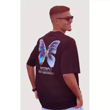 Мужская футболка в стиле хип-хоп, с коротким рукавом