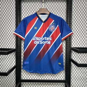 Мужская голубая рубашка 2024/25 Bahia Away