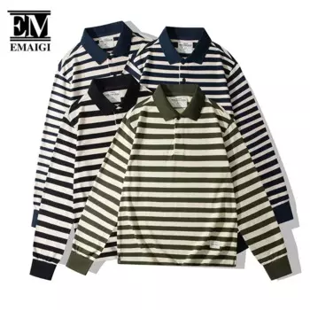 Мужская хлопковая футболка с длинным рукавом, 230 г