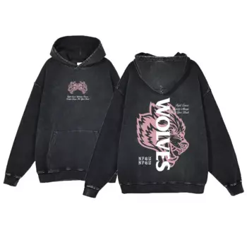 Мужская хлопковая толстовка с эффектом потертости, свитер в ретро-стиле с принтом, повседневный мужской и женский джемпер оверсайз с капюшоном, свитер Y2K