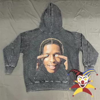 Мужская и женская хлопковая толстовка с капюшоном