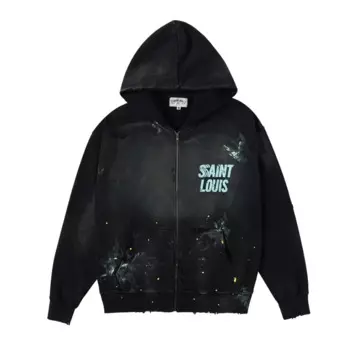 Мужская и женская куртка с капюшоном, в стиле хип-хоп