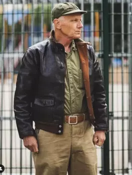 Мужская классическая кожаная куртка A1, куртка из натуральной овечьей шкуры, качественная черная одежда из козьей кожи, модная куртка-бомбер