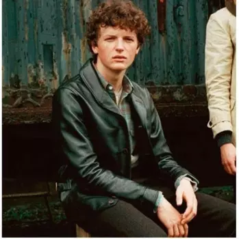 Мужская классическая кожаная куртка, Классическая мужская кожаная куртка из натуральной кожи, качественная