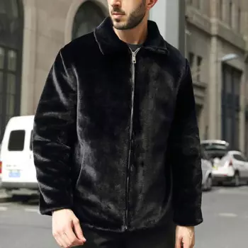 Мужская короткая куртка из искусственной кожи, повседневная куртка из искусственной кожи на осень и зиму, 2020