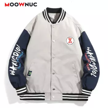 Мужская куртка 2022, мужские пальто, новая весенняя ветровка, осенняя уличная куртка, Молодежная ветрозащитная мужская повседневная куртка MOOWNUC