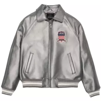 Мужская куртка-бомбер из итальянской овечьей кожи, классический американский размер, военная Античная куртка из натуральной кожи