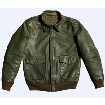 Мужская куртка и пальто из натуральной кожи, американская винтажная зеленая куртка-бомбер из конской шкуры, мужская куртка, верхняя одежда большого размера в европейском стиле