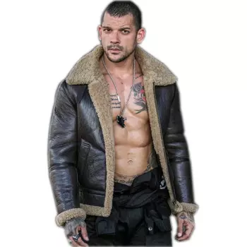Мужская куртка из натуральной кожи, пальто, натуральная подкладка из натуральной овечьей шерсти, верхняя одежда, мужская деловая зимняя куртка из искусственного меха, мужская кожаная байкерская куртка