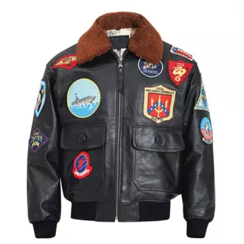 Мужская куртка из натуральной овечьей шкуры Maverick G1