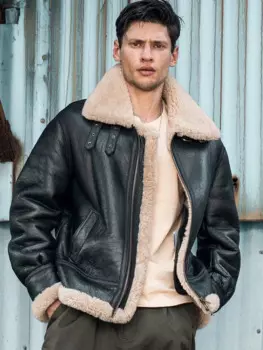 Мужская куртка из овчины, зимняя куртка из натуральной кожи с мехом, размеры до 6XL