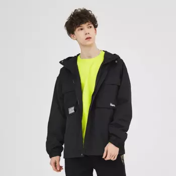 Мужская куртка-карго с капюшоном Metersbonwe, разноцветная Свободная куртка с большими карманами, весна-осень