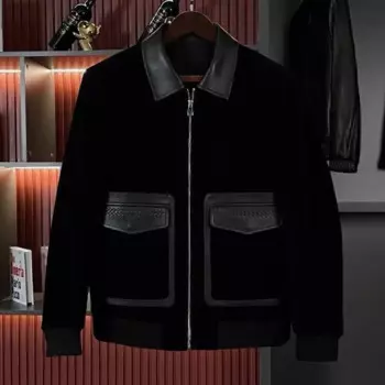 Мужская куртка Y2K, вельветовая тканая куртка с клапаном и карманами, осень-зима, повседневная модная ветрозащитная куртка, мужская одежда 2024