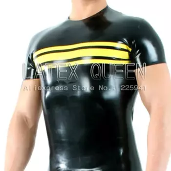 Мужская латексная футболка