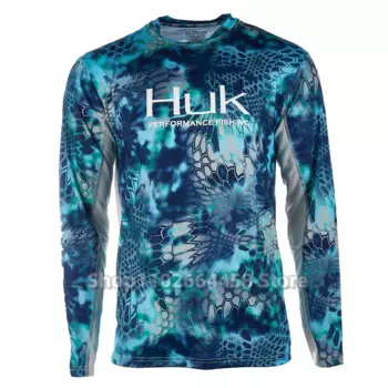 Мужская летняя футболка с длинным рукавом, с УФ-защитой