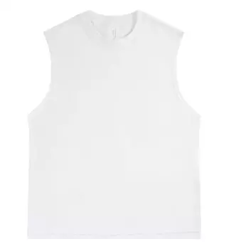 Мужская Летняя хлопковая футболка в полоску, с круглым вырезом