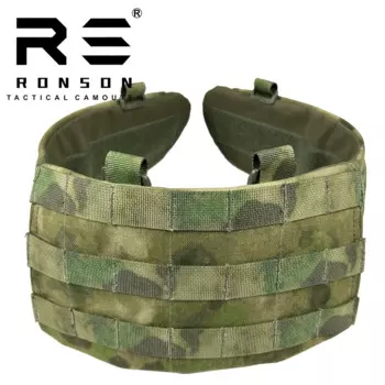 Мужская многофункциональная майка AVS с камуфляжным рисунком Green Ruins и модульной поясной крышкой