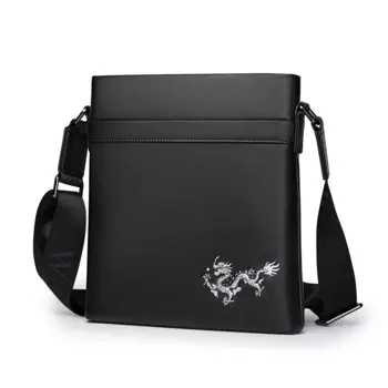 Мужская Наплечная Сумка из натуральной кожи, повседневная сумка через плечо, персонализированная многофункциональная сумка